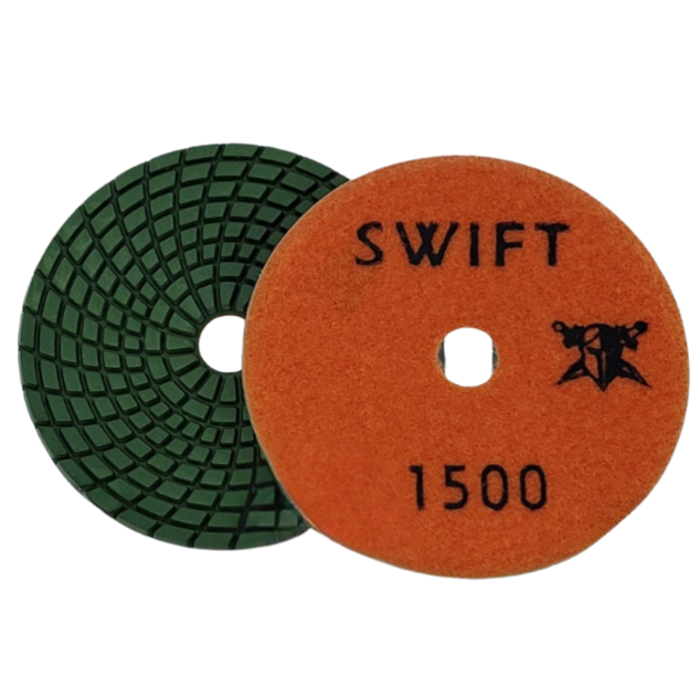 Swift Turbo Wet Pad 4" 1500 Grit