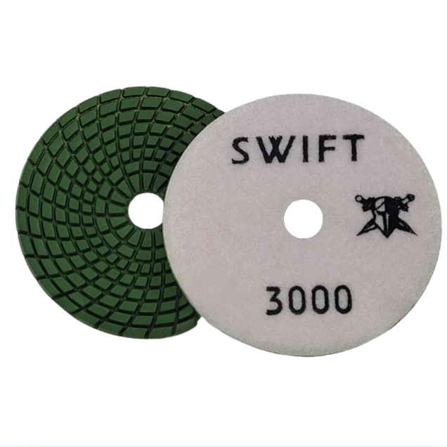 Swift Turbo Wet Pad 4" 3000 Grit