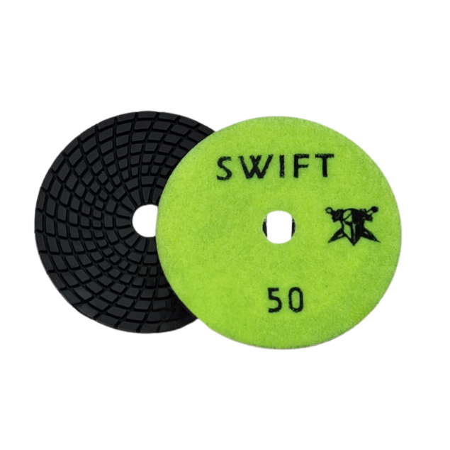 Swift Turbo Wet Pad 4" 50 Grit