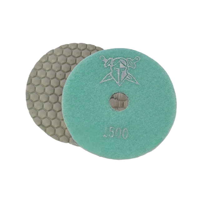 Colossal Dry Hex Pads 4" Grit 1500