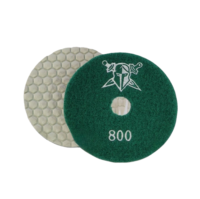 Colossal Dry Hex Pads 4" Grit 800