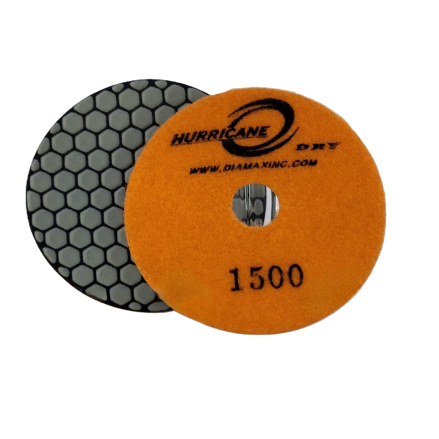 Hurricane Dry Standard Hex Pad 4" Grit 1500