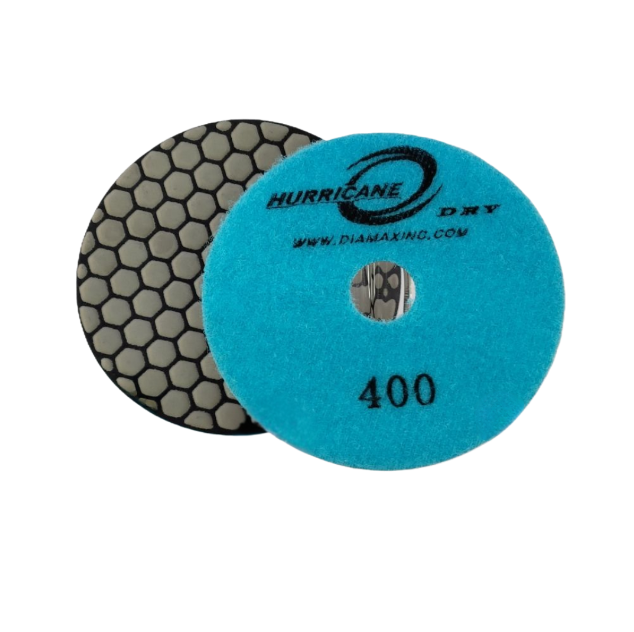 Hurricane Dry Standard Hex Pad 4" Grit 400