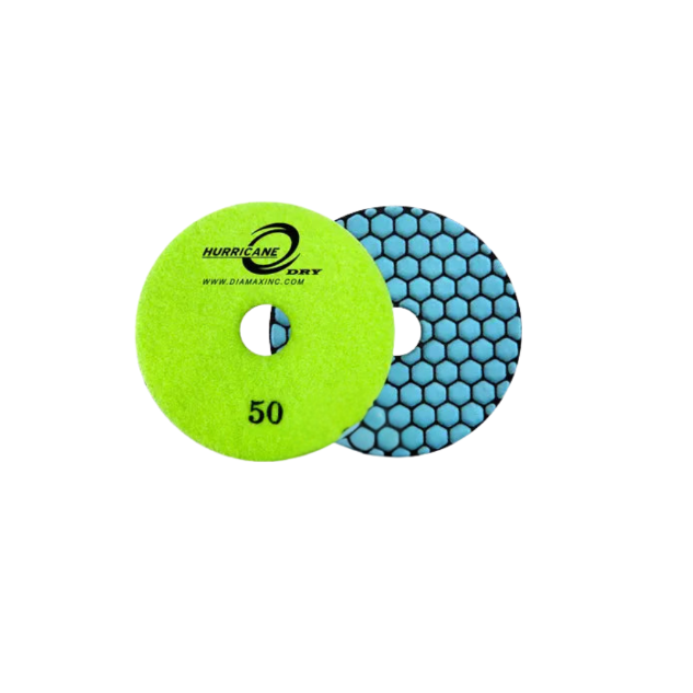 Hurricane Dry Standard Hex Pad 4" Grit 50