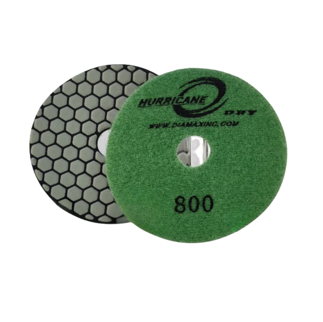Hurricane Dry Standard Hex Pad 4" Grit 800