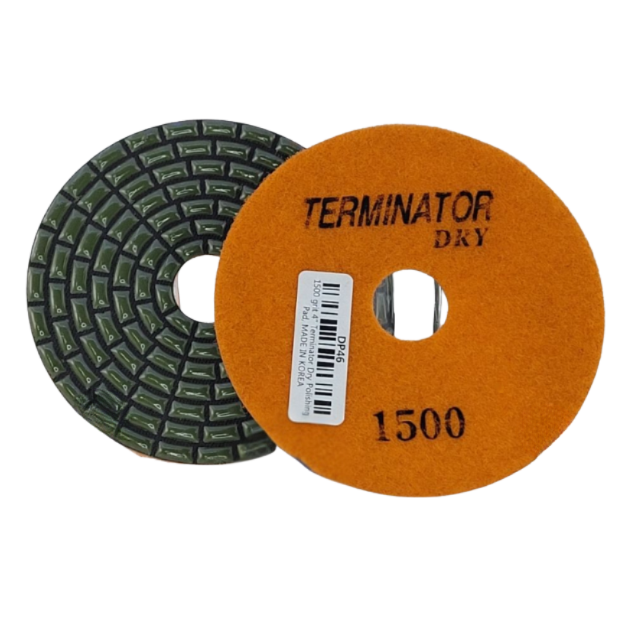 Terminator Dry Pad 4" 1500 Grit