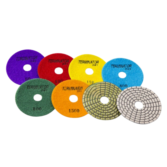 Terminator Dry Pad 4" 6500 Grit