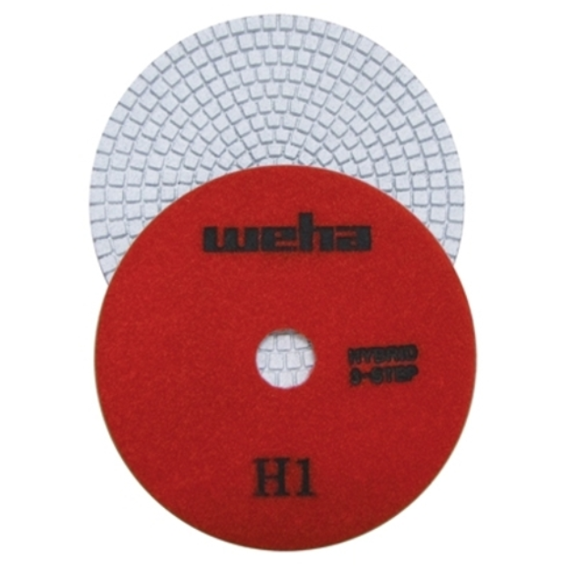 5" Hybrid 3 Step Polishing Pad Position 1