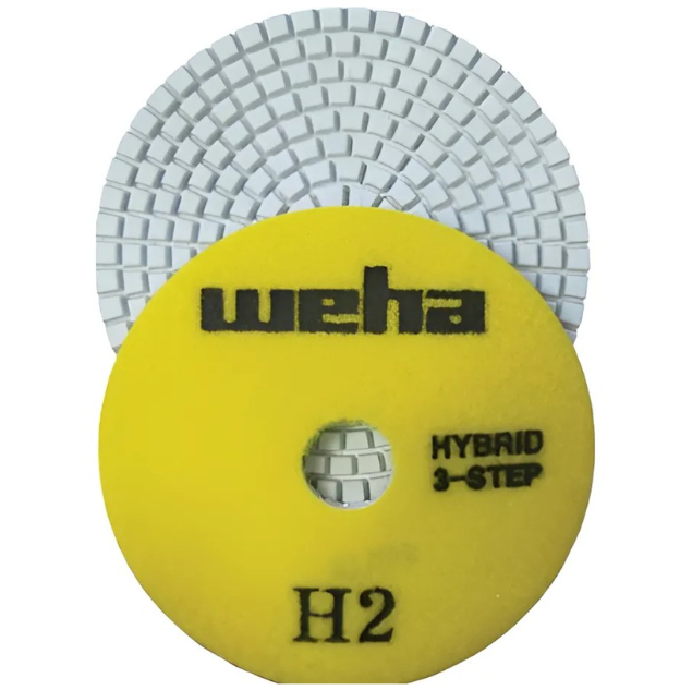 5" Hybrid 3 Step Polishing Pad Position 2