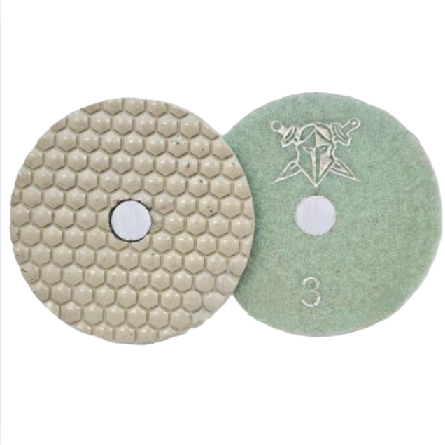 Colossal 3-Step Dry Hex Pads 4" Position 3 D3HEXCDT3