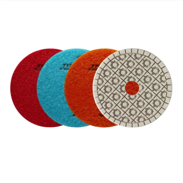 Cyclone Typhoon 3-Step Pad ES White Resin Pos 1