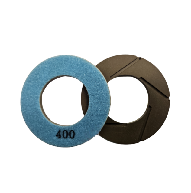 Grizzly 4" Squared Edge and Flat Polisher 400 Grit D8G4400