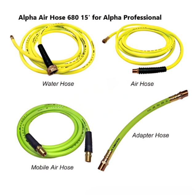 Alpha Air Hose 680 15' for Alpha Professional AIR680