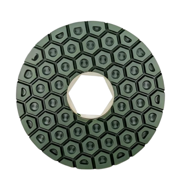 Cyclone 5" Straight Edge Wheel 800 grit 5mm Hex Pattern