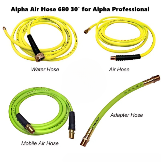 Alpha Air Hose 680 30' for Alpha Professional AIR680