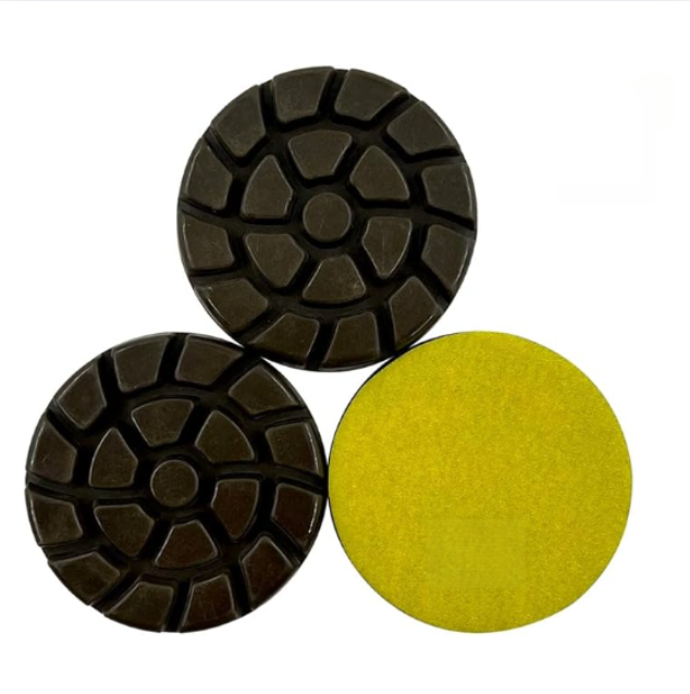 3" Concrete Hybrid Turbo Velcro Pad 50 Grit F1H3050