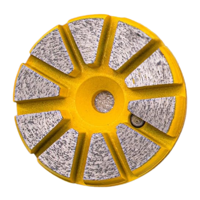 3" 4 Segments Beveled Pucks, 60/80# Soft F3S6080