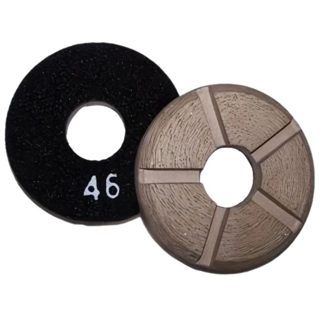 3" Full Face Sintered Metal Lippage Ring Marble/Granite/Terrazzo 120 Grit