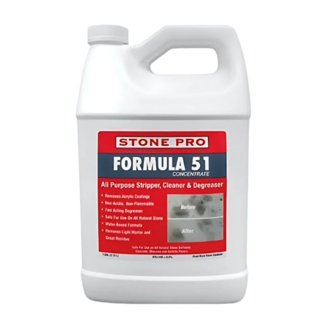 Stone Pro Formula 51 Concentrate for Marble, Porcelain & Most Natural Stone Gallon