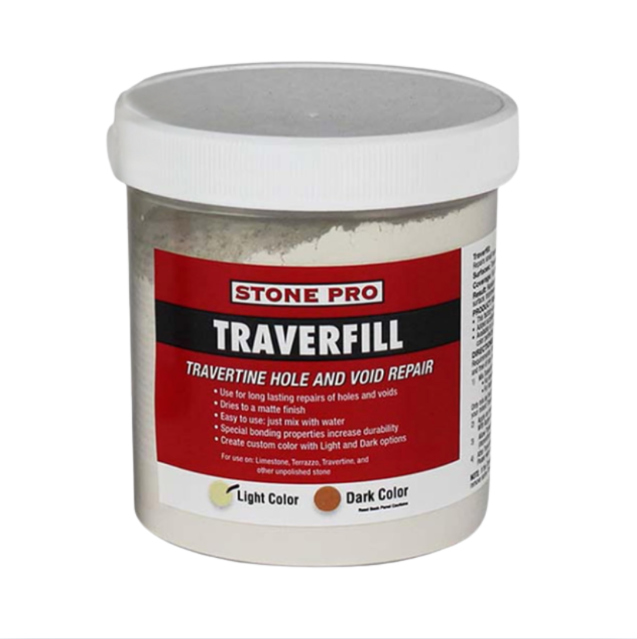 Stone Pro Travertine Traverfill Light 1 Pound