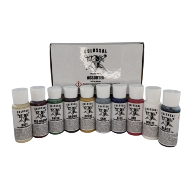 Colossal Diamond Tools Colossal Color Kit Box 10 Count 2 oz. G0COLCK10 ...