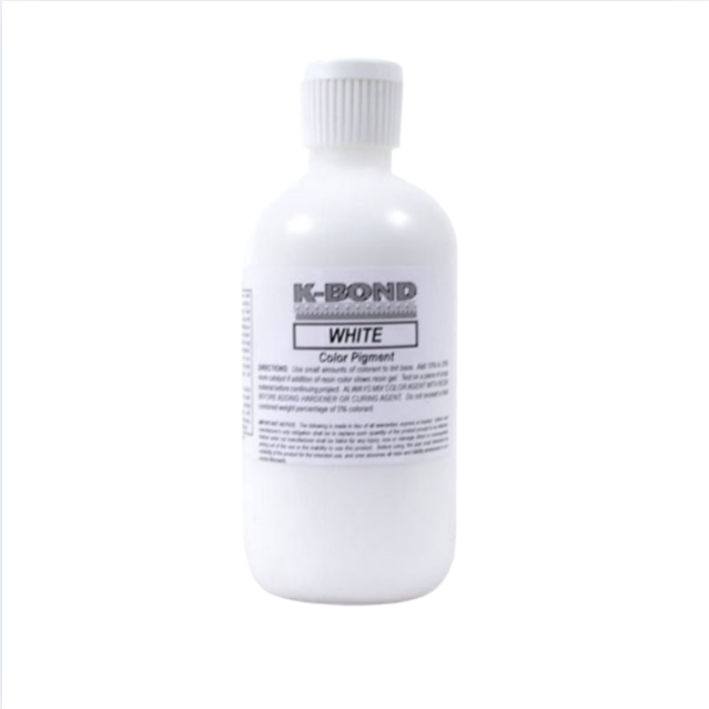 K-Bond White Color Pigment 8 oz.