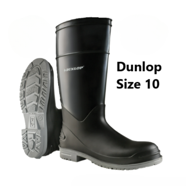Dunlop Size 10 Polygoliath Steel Toe Boots