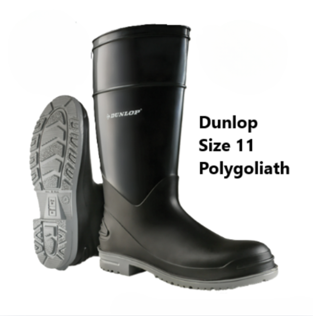 Dunlop Size 11 Polygoliath Steel Toe Boots