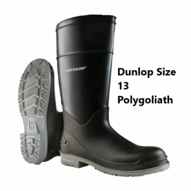 Dunlop Size 13 Polygoliath Steel Toe Boots