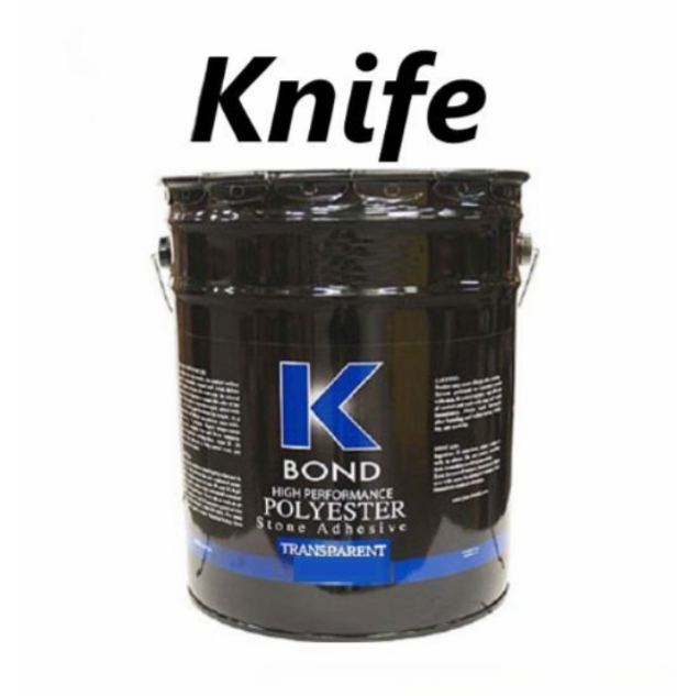 K-Bond Transparent Knife Grade 5 Gallon Bucket