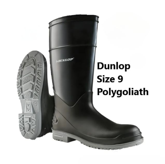Dunlop Size 9 Polygoliath Steel Toe Boots