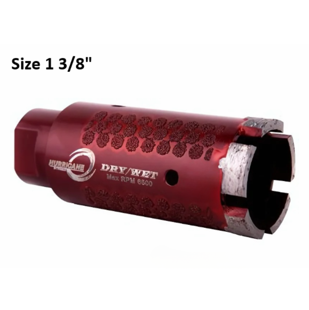1 3/8" Hurricane Core Bit