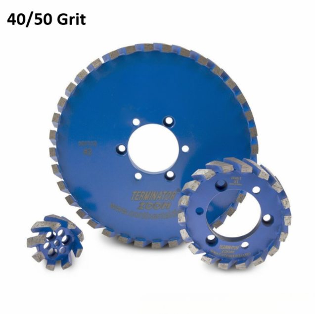 Terminator Calibrating Wheel 5" Ring 40/50 Grit