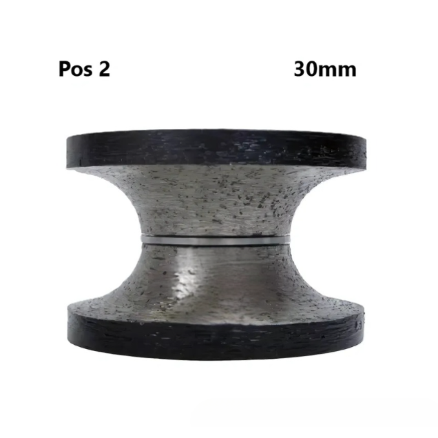 Colossal Full Bullnose 30mm Pos. 2 Continuous Pos. 2 Router Bit