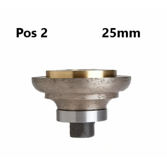 Colossal Shape O Cove Dupont 25mm Continuous Pos. 2 Router Bit