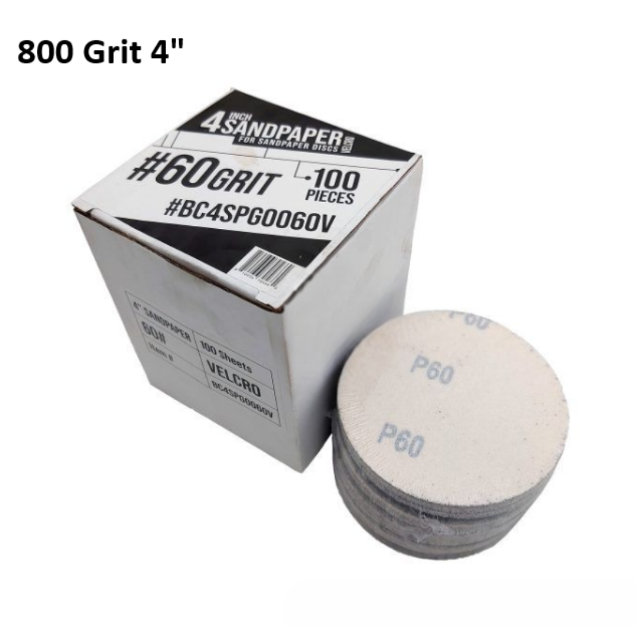 Nikon 800 Grit 4" Velcro Sand Paper 100 Quantity I1N4800