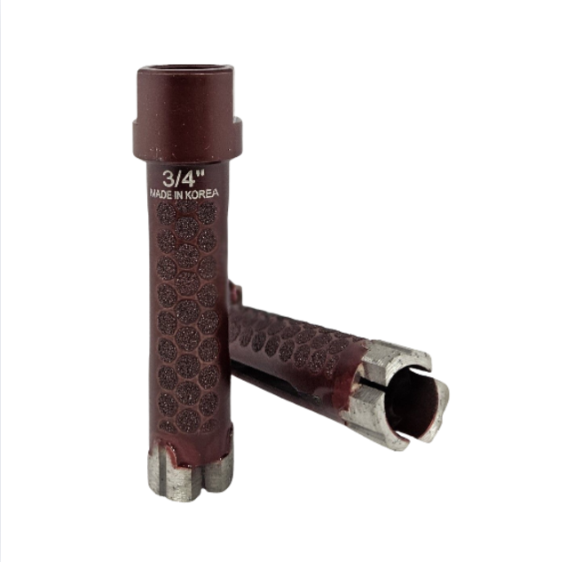 Lobo 3/4" Red Core Bit T-Segment Side Diamond