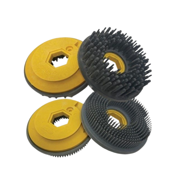 Tenax 5" 60 Grit Filiflex Diamond Brush Snail Lock