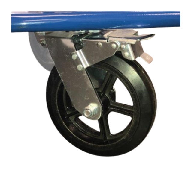 Swivel Caster 8" x 2" ALONE NO NUTS OR SCREWS