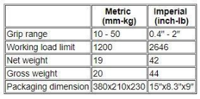 Aardwolf Slab Lifter Automatic AL50A M2AAL50AR