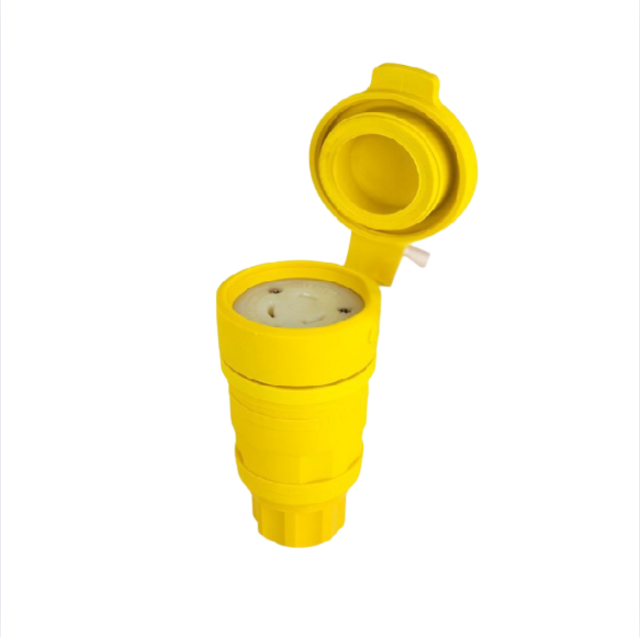 Red Ripper Locking Plug L6-20P Female