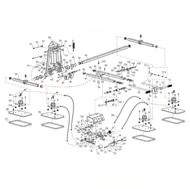 Aardwolf Vacuum Lifter AVLP4-1000kg Pro