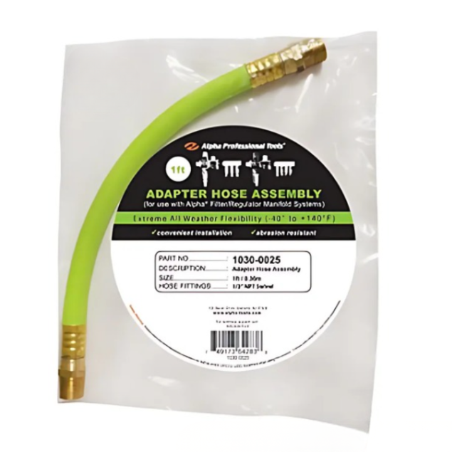 Alpha Adapter Hose 1'. 1/2" NPT Swivel
