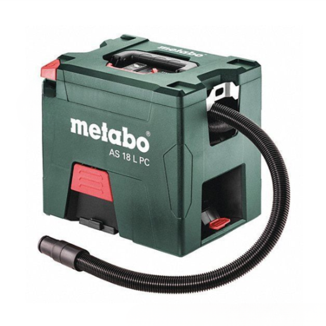 Metabo AS 28 L PC Handheld Vacuum 74 cfm Vacuum Air Flow, 16 lb Wt 72dBA