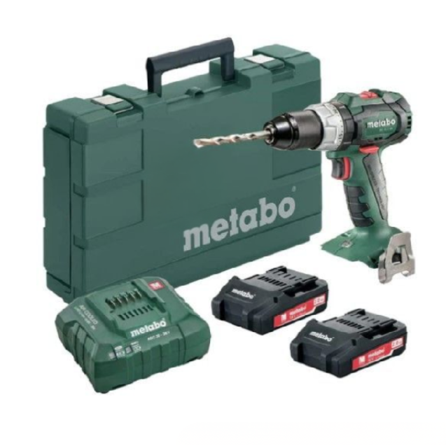 Metabo BS 18 LTX BL Cordless Drill/Screwdriver Kit 18V P12BS18LTBL