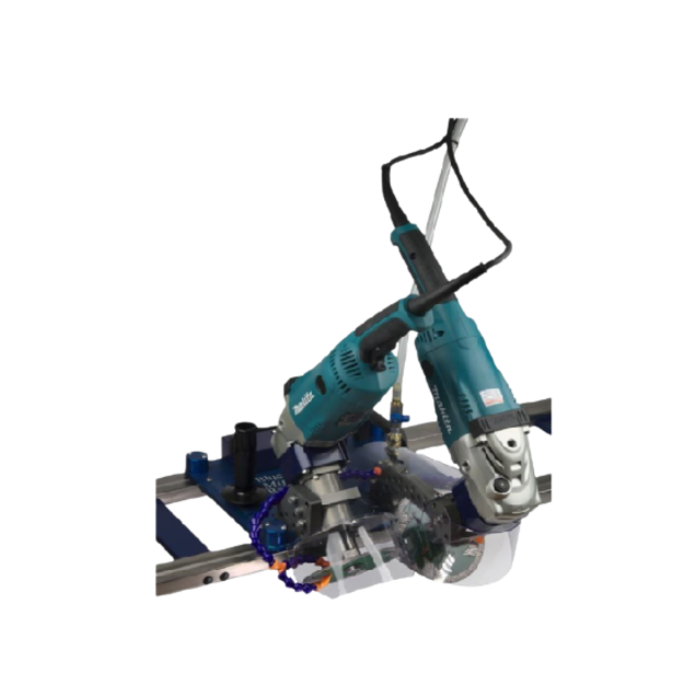 Blue Ripper Miter Master Rail Saw Only No Rails Shipped with 2 Makita GA7021 and 2- 6" Zi