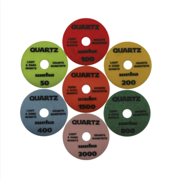 Weha Quartz Polishing Pads 4" Grit 3000