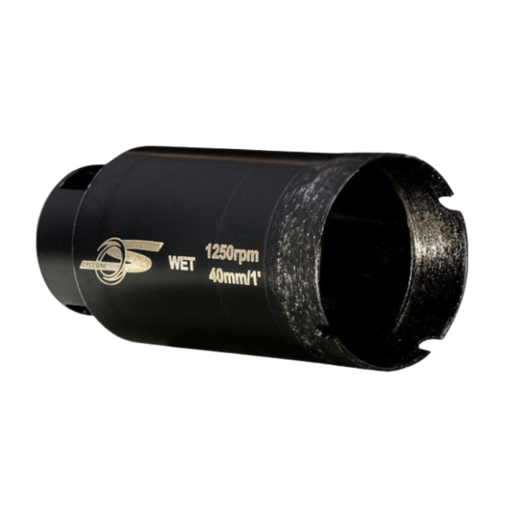 1 3/8" Cyclone Thin Wall Core Bit