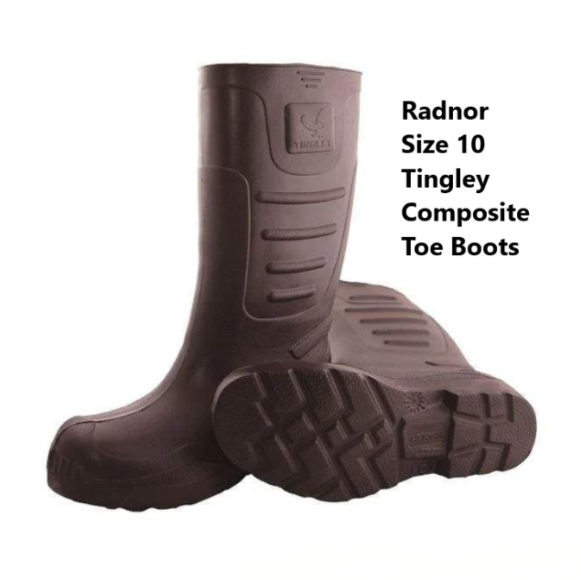 Radnor Size 10 Tingley Composite Toe Boots 31261