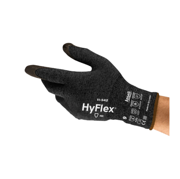 Ansell Size 9 HyFlex® 13 Gauge INTERCEPT™ Technology Cut Resistant Gloves With Foam Nitrile